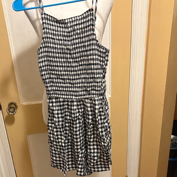 Hollister Other - Hollister Monochrome Gingham Romper
